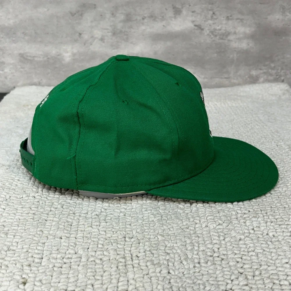 Vintage Boston Celtics Larry Bird Snapback Hat OSFA Embroidered AJD Basketball
